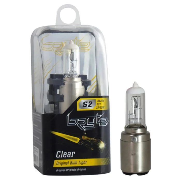 Lampadina moto alogena Clear S2 BRYTE
