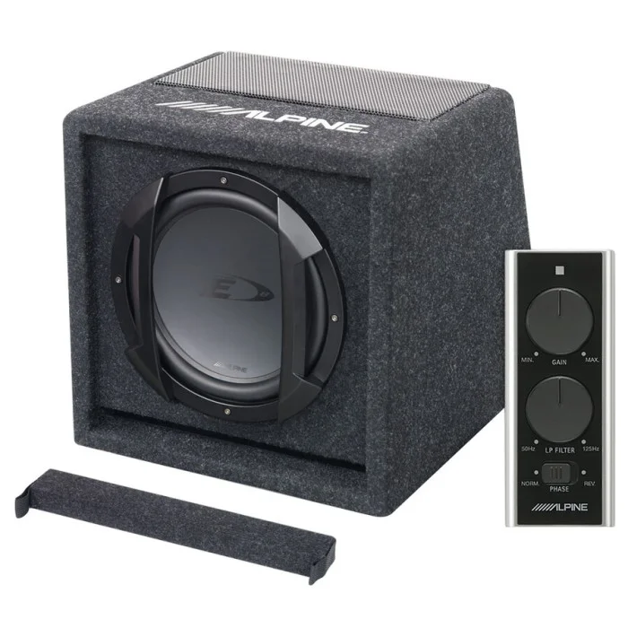 Subwoofer in cassa amplificato SWE-815 ALPINE