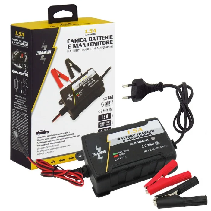 Carica batteria Premium Mod 237s 1,5A ZIM&MANN