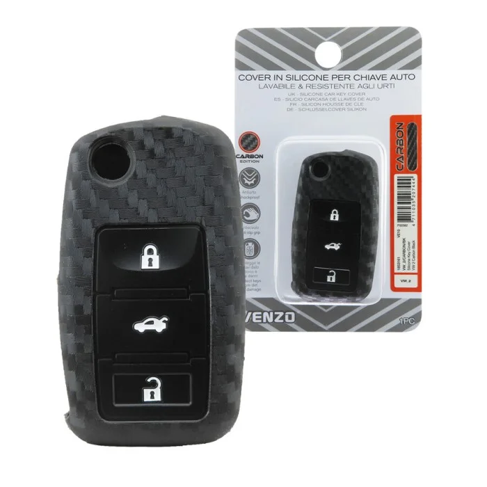 Cover chiave Seat Leon, Skoda Fabia, Octavia, Yeti, Volkswagen Bora, Golf, Jetta, Phaeton, Touareg VENZO