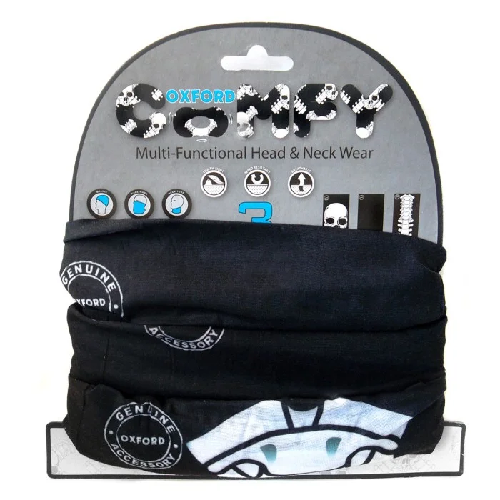 Bandana multifunzione tubolare Comfy Skeleton OXFORD