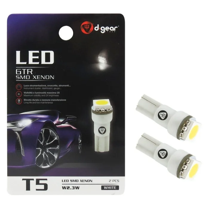 Lampadina cruscotti GTR - T5 SMD Led D-GEAR