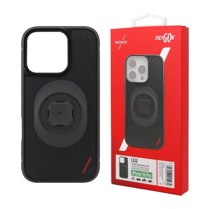 Supporto smartphone - Accessori Polygon custodia iPhone 16 Pro NOVAK