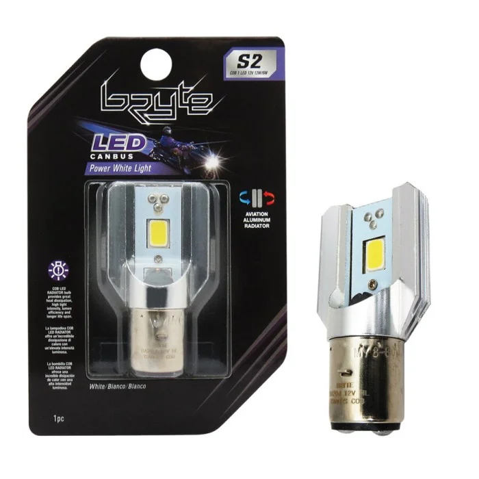 Lampadine - Led S2 BA20D Cob Led BRYTE