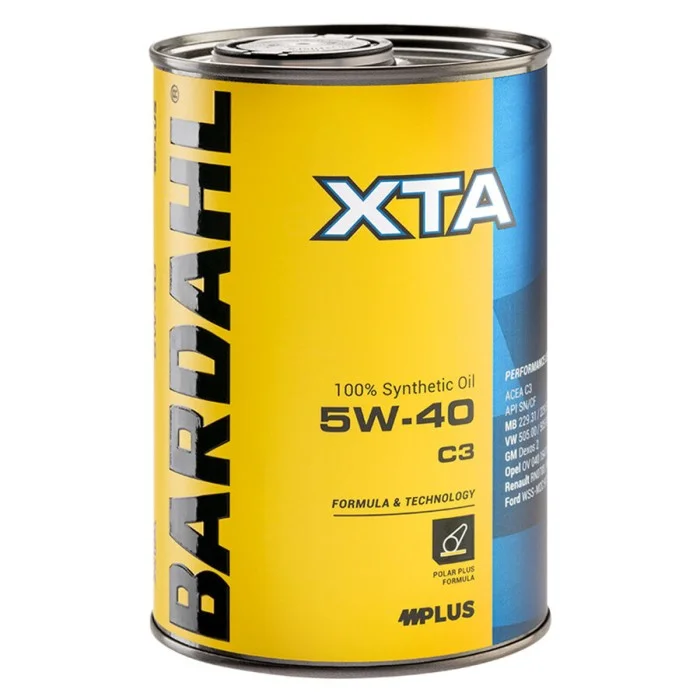 Olio motore XTA 5W40 C3 BARDAHL