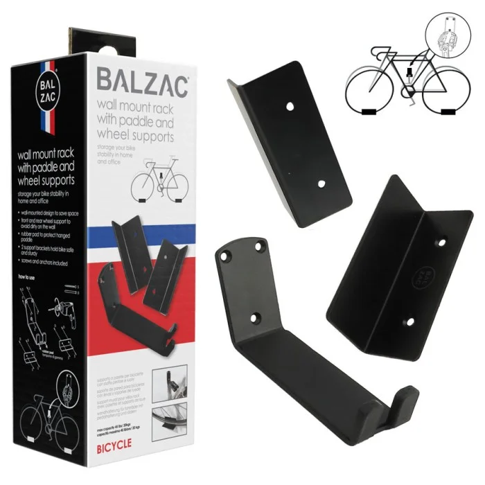 Portabici da muro Aggancio a pedale BALZAC