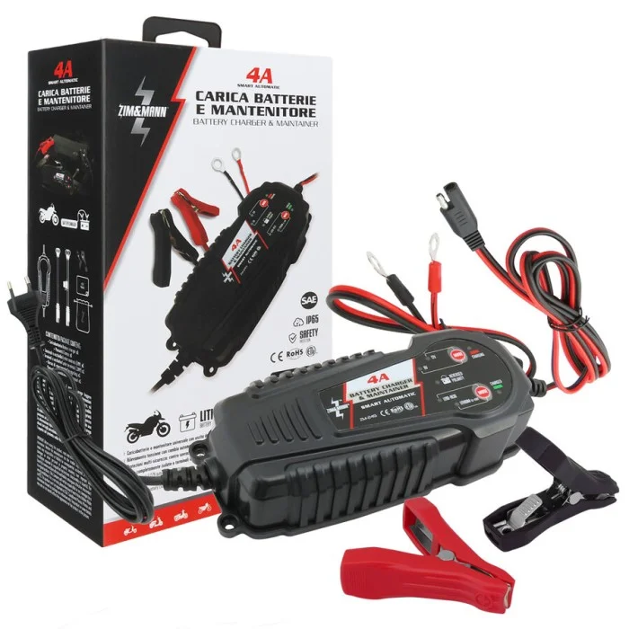 Carica batteria + mantenitore ZIM&MANN