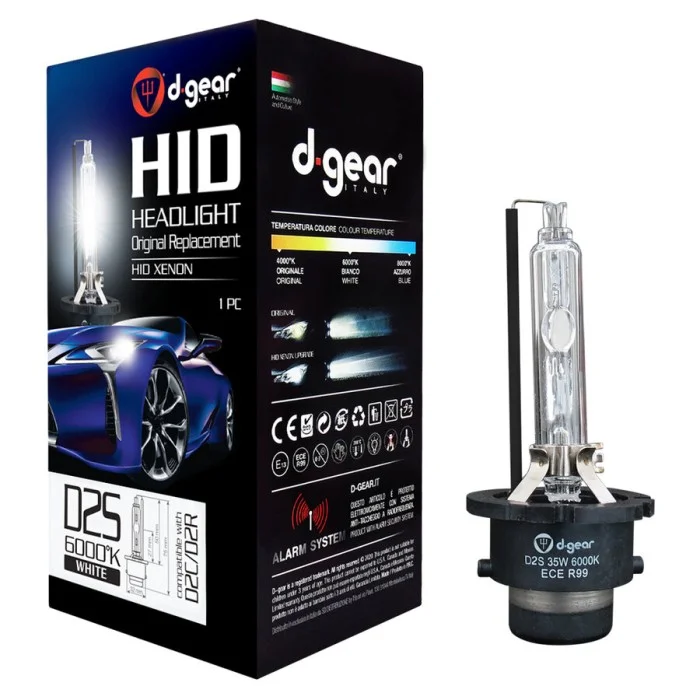 Lampadine D2S D2S-D2C-D2R HID Replacement bulb D-GEAR