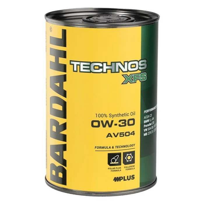 Olio motore Technos XFS 0W30 AV504 BARDAHL