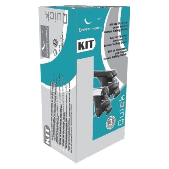 Kit attacchi barre auto Kit Quick Dacia Duster 2014>2017 Dacia Duster 2014 > 2017 GREEN VALLEY