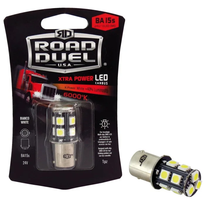 Lampadina BA15S a led Xtra Power - BA15S - SMD Led ROAD DUEL