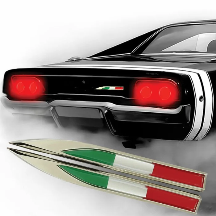 Emblema 3D Italy Flag TUNING GURU