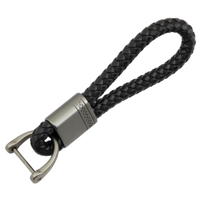 Portachiavi PU Pelle intrecciata ROX