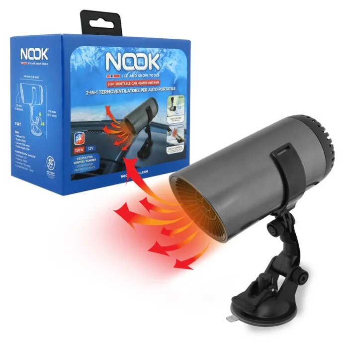 Scaldino per auto Termoventilatore 2 in 1 NOOK