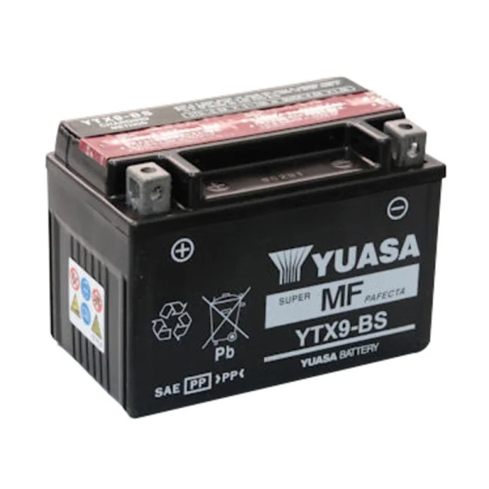 Batteria moto YTX9 Sigillata attiva YUASA