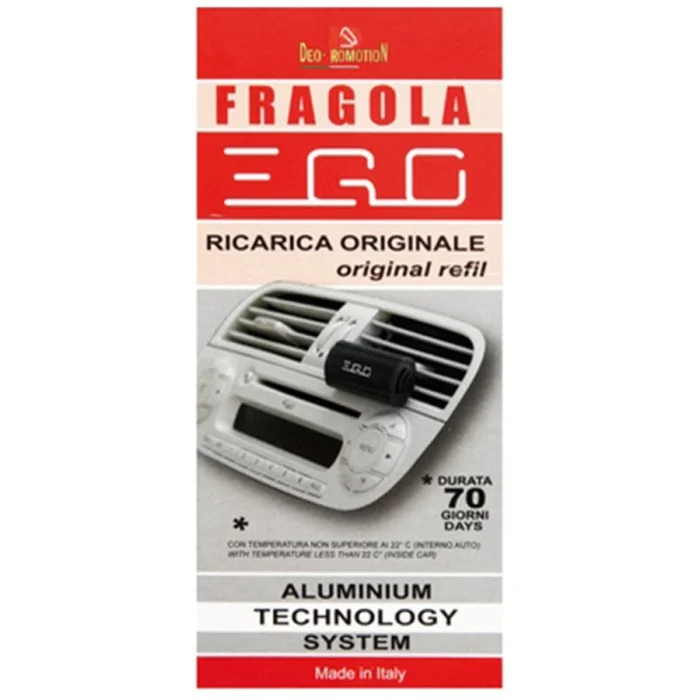 Profumi da bocchetta aria Ricarica - Ego Fragola LAMPA