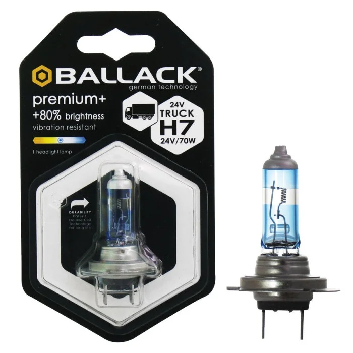 Lampadina alogena Premium H7 - Truck BALLACK