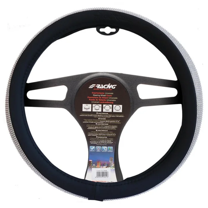 Classic Eco Pelle Black & Diamonds SIMONI RACING