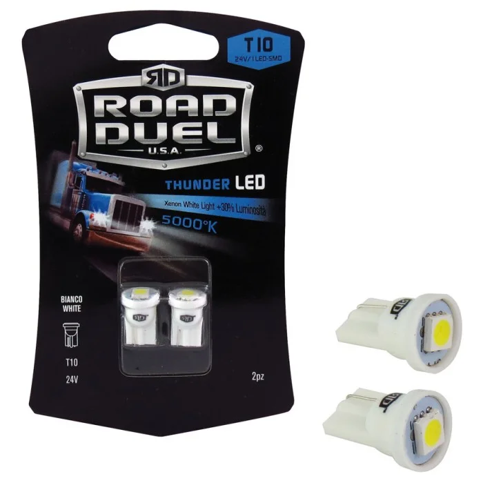 Lampadina T10 a led Thunder - T10 SMD Led ROAD DUEL