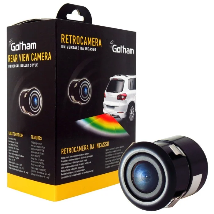 Retrocamere e frontecamere Retrocamera da incasso GOTHAM