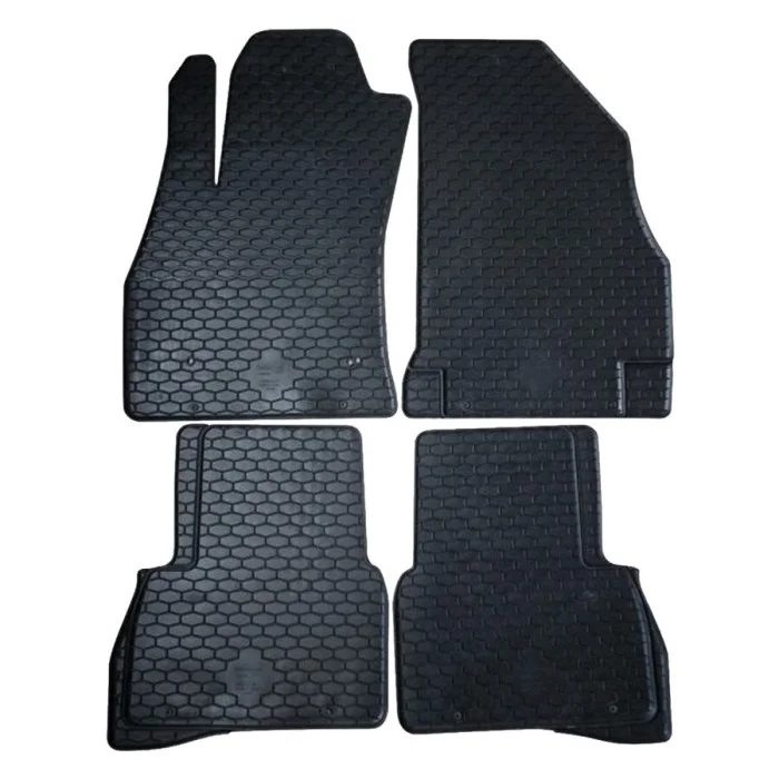 Tappeti in gomma-Pvc specifico Fiat Doblo, Opel Combo INT AUTO