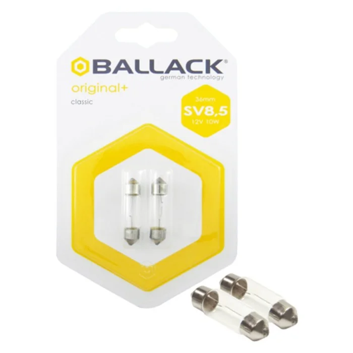 Lampadina a siluro a filamento SV8,5 BALLACK