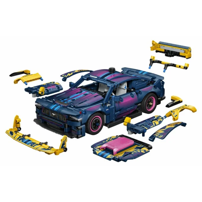Costruzioni Lego Technic - Ford Mustang GT Custom Garage LEGO