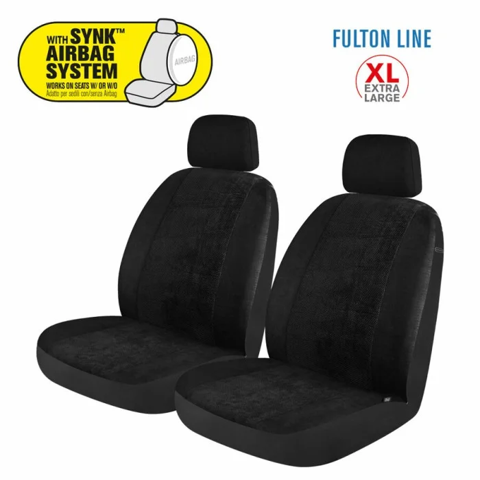 Coprisedili anteriori 2pz More - Fulton XL NORRIS