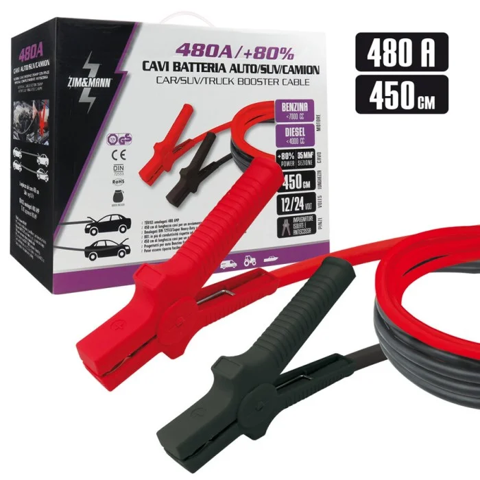 Cavi batteria Professional 480A ZIM&MANN