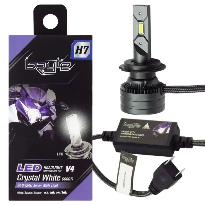 Lampadine H7 Led Headlight Conversion Kit V4 BRYTE