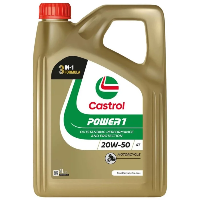 Olio motore Power 1 4T 20W50 CASTROL