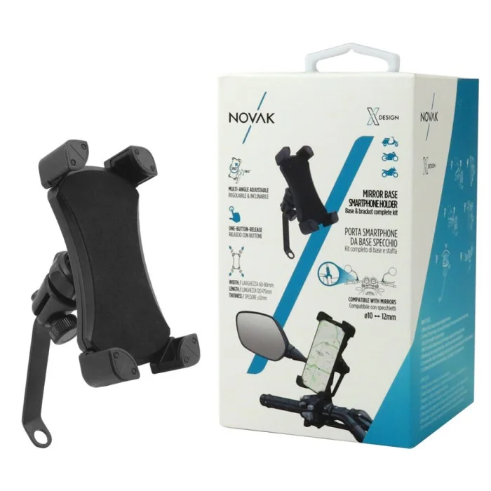 Supporto smartphone Base specchio NOVAK