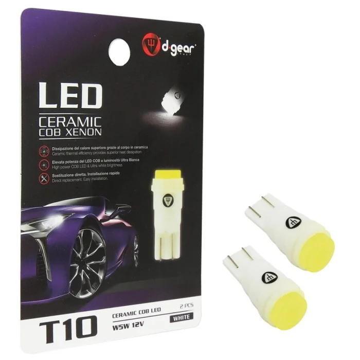 Lampadina T10 a led T10 Ceramic Cob Led D-GEAR