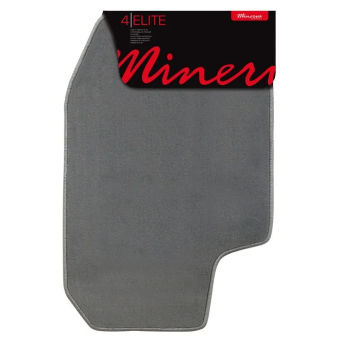 Tappeti in moquette universale Elite Audi TT, Chevrolet Cruze, Matiz, Chrysler 300C, Sebring, Daihatsu Cuore, Sirion, Dr Dr0, Dr5, Fiat Bravo MINERVA