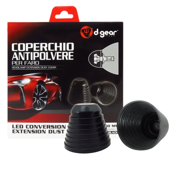 Led Headlight - Cappucci in gomma D-GEAR