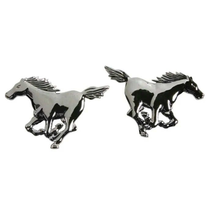Emblema 3D Mustang Style running horses LAMPA