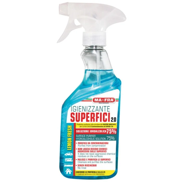 Igienizzante superfici Igienizzante superfici 2.0 spray MA-FRA