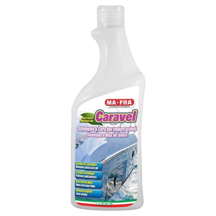 Pulizia barche Shampoo Caravel MA-FRA