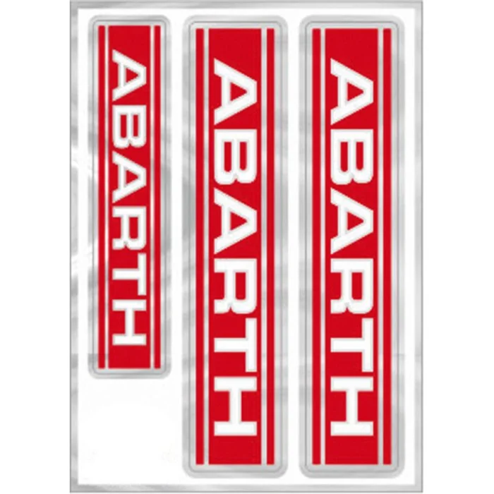 Adesivi Scritta Abarth ABARTH