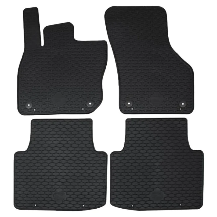 Tappeti in gomma-Pvc specifico Skoda Superb, Volkswagen Passat INT AUTO