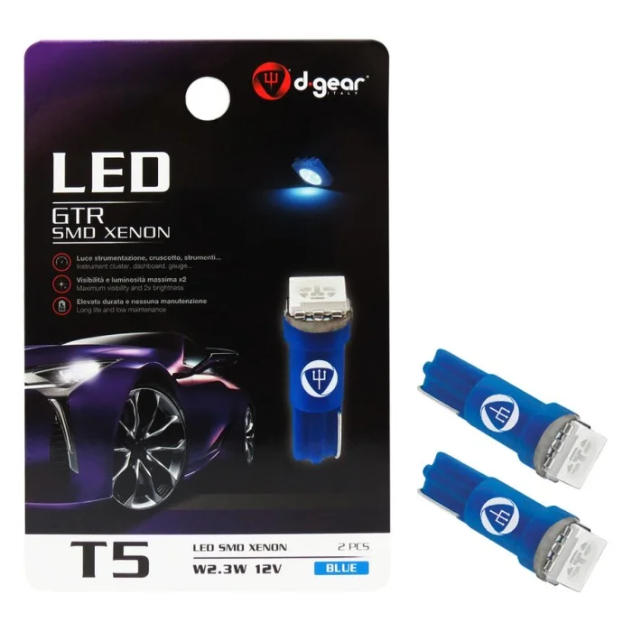 Lampadina cruscotti GTR - T5 SMD Led D-GEAR
