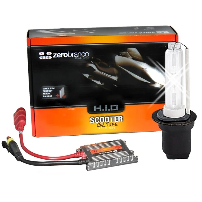 Kit Xenon Hid moto Zero Kit ZEROBRANCO