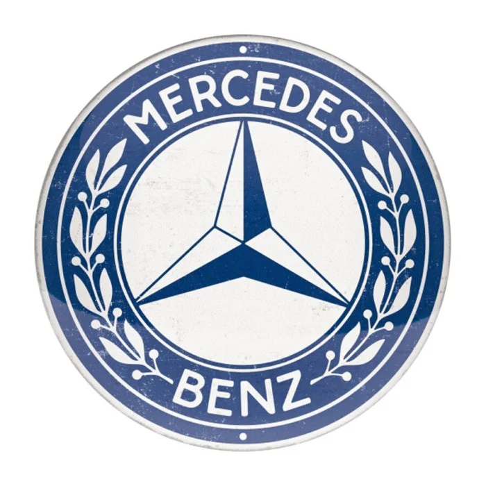 Cartello in latta Mercedes-Benz NOSTALGIC ART