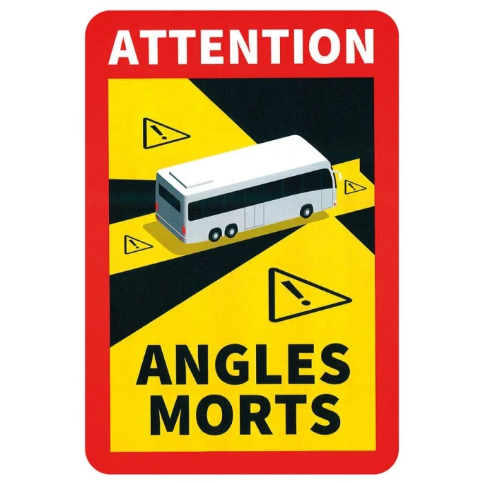 Adesivo Angolo morto bus LAMPA