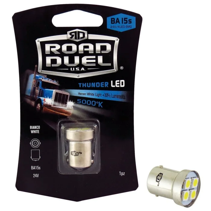 Lampadina BA15S a led Thunder - BA15S SMD Led ROAD DUEL