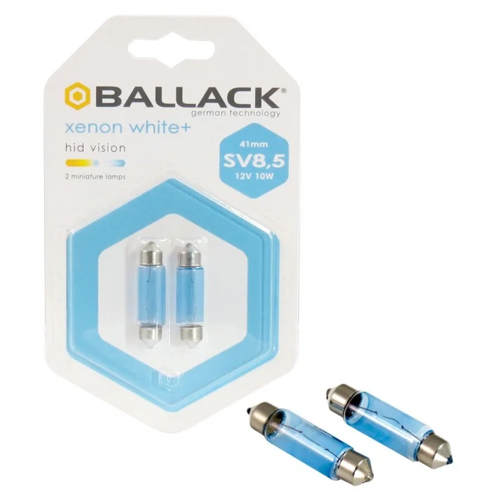 Lampadina a siluro a filamento SV8,5 BALLACK