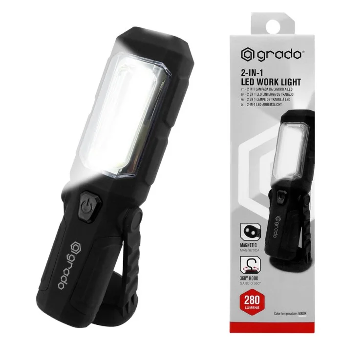 Lampada multiuso 2 in 1 Led Work Light GRADO
