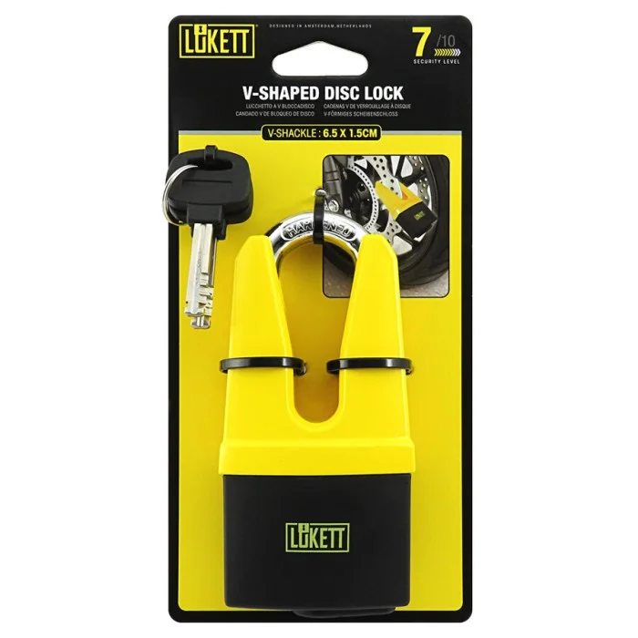 Lucchetto V-Shaped Disc Lock LUKETT