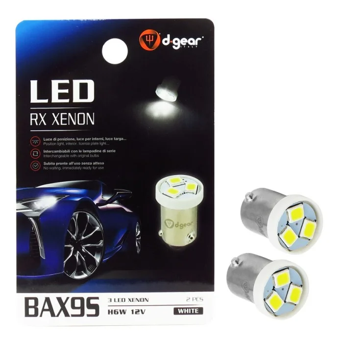 Lampadina BAX9S a led RX - BAX9S Xenon D-GEAR