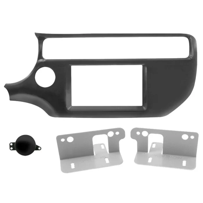 Installazione Mascherina 2 din Kia Rio 2015>2017 Kia Rio 2015 > 2017 Con/senza bottone accensione PHONOCAR
